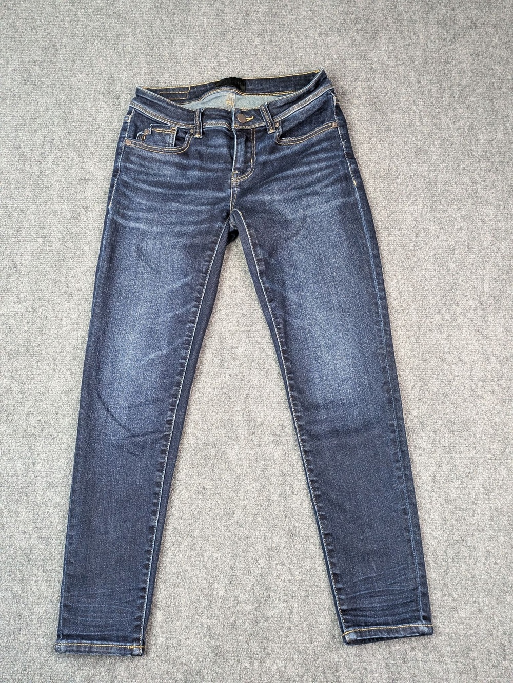 Buckle Black Jeans Womens 24 Blue Ankle Skinny Medium Wash Stretch Denim